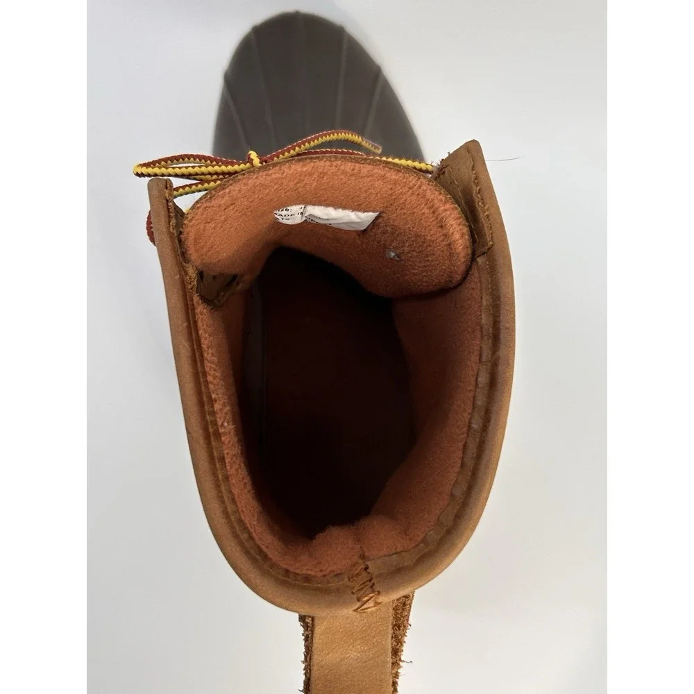 Field & Stream Men's Leather Upper Waterproof Duck Boots Size 12
